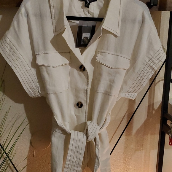 Linen drees blouse - Picture 2 of 5